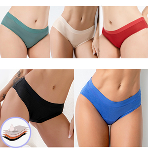 Sous-vêtements absorbants jetables en coton doux, anti-fuites urinaires, lavables et respirants - Product Image 4