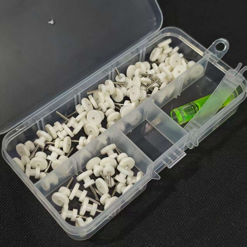 Mini gourd nails, 30 pieces [Boxed and includes a spirit level]