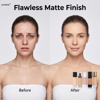 Fond de Teint Liquide Mat 30ml Marque Blanche, Imperméable, Végan, Hydratant, Correcteur, Vente en Gros