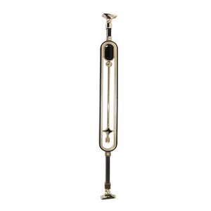 Original Factory Vintage Aluminum Alloy Stair Spindle Light Luxury Style Carved Stair <strong>Post</strong> Gold &amp; Black Water Resistant 95cm - Product Image 2