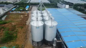 100 200 400 500 1000 टन गेहूं मक्का मकई थोक अनाज अनाज भंडारण silos कीमत