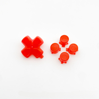 Bouton transparent WEIAI ABXY pour manette PS5, remplacement du bouton ABXY Dpad