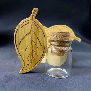 Wholesale Eco-friendly High-End <b>USB</b> Case Form Wooden Leaf Bamboo <b>USB</b> Shell Tender-specific <b>USB</b> for Decor Wooden Crafts - Product Image 3