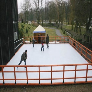 Dalles de patinoire artificielle en HDPE pour mur artificiel, skateboard, hockey sur glace en salle, sol synthétique, patinoire artificielle - Product Image 5