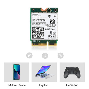 BE200 무선 기가비트 트라이 밴드 Wi-Fi 7 IEEE 802.11a/b/g/n/ac/be/ax 표준 블루투스 5.4 이더넷 및 통신용 - Product Image 6