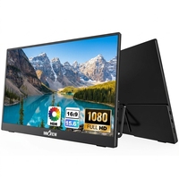 15.6 Inch Portable Business Monitor 1920X1080 Resolution 60Hz Refresh Rate 80 Color Gamut Matte Screen for Desktop Use