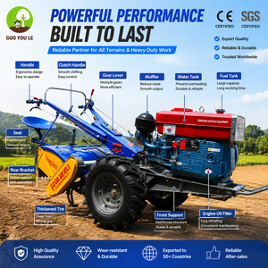 Mini Tractor Agrícola de Dos Ruedas, Motocultor de Mano, Tractor Andador para <span class=keywords><strong>Agricultura</strong></span> 12hp 15hp 18hp Multifuncional 300 - Product Image 4