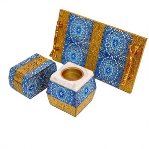 Celestial Harmony Indian Ramadan Countdown Sandalwood Eco-Friendly Handmade Exquisite <b>Bakhoor</b> Burner <b>Oud</b> Holder Gift Religious - Product Image 1