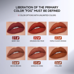 โออีเอ็มสีธรรมชาติเรนเดอร์เค้าร่างกันน้ำติดทนนานลิปกลอสแมท - Product Image 6