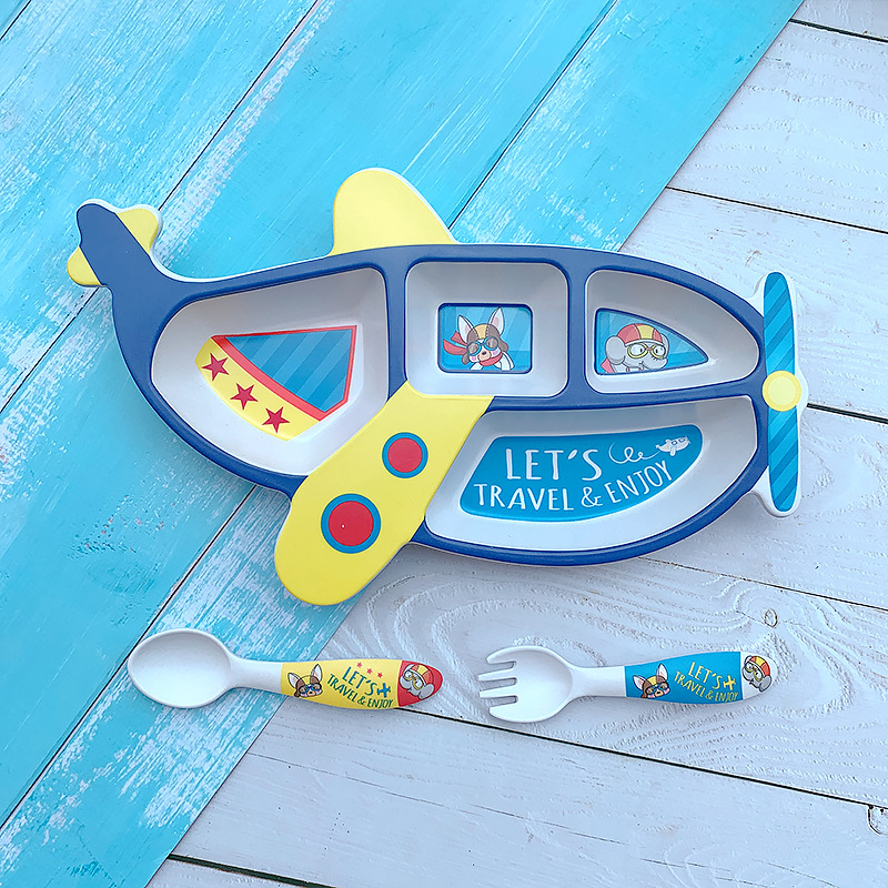 Set di tre pezzi per aeromobili blu