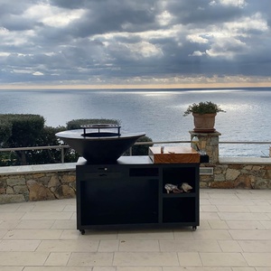 مشاوي شواء خارجية من الفولاذ كورتين شواء للفناء الخلفي كورتن ستيل للشواء برازيير بأداء ثقيل Bbq - Product Image 6