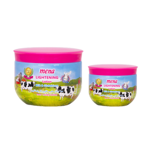 Lotion éclaircissante Mena au lait et au glutathion 200 ml, crème corporelle non collante pour tous types de peaux, femmes adultes - Product Image 3