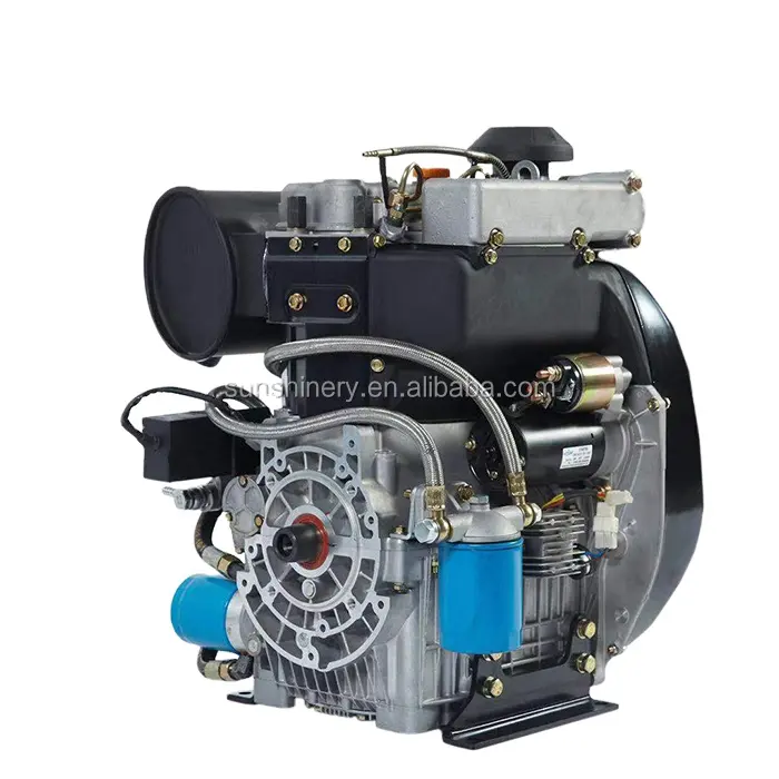 Oem Merk 2 Cilinder 25hp Diesel Motor Goedkope Prijs Machines Boot Motor Diesel Voor Kleine Marine