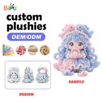 Peluches personnalisées sur mesure de la série 12 signes du zodiaque, jumeaux, avec rembourrage en coton PP doux, personnage en peluche, fabricant OEM