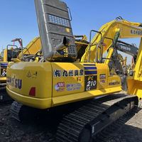 Populer barang baru Kondisi baik Komatsu PC 200 mesin perayap hidraulik PC 210 PC220 ekskavator bekas dalam stok