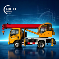 Grue de camion Foton 10T personnalisable certifiée CE |   Fournisseur d'usine pour la construction, la maintenance des ponts et municipale