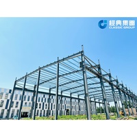 Estructura Metálica Prefabricada de Instalación Rápida para Taller, Almacén, Estructura de Acero para Fábrica y Almacenamiento de Mercancías