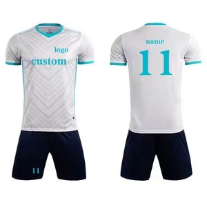 Ropa Deportiva Personalizada al por Mayor de Fábrica, Camisetas Casuales de Manga Corta con Estampado por Transferencia Térmica, 100% Poliéster, Ropa de Fútbol - Product Image 4