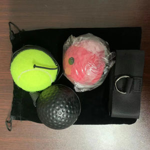 Gym Fitness Reflex PU-Schaumstoff Speedball-<span class=keywords><strong>Set</strong></span> Drei Stück Boxen Punchingball Reflexball mit Stirnband - Product Image 4