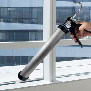 Vente en gros en usine de <span class=keywords><strong>pistolet</strong></span> à saucisse en <span class=keywords><strong>silicone</strong></span> pour mastic <span class=keywords><strong>Pistolet</strong></span> à calfeutrer les saucisses en aluminium manuel - Product Image 5