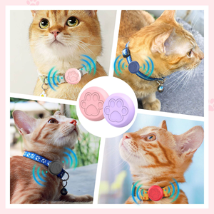 ปลอกคอแมวคุณภาพสูง Tituo 4 สี ไนลอนสะท้อนแสง กันกระแทก แบบปลดเร็ว พร้อมห่วงแม่เหล็ก ใส่ AirTag ได้ สำหรับลูกแมว - Product Image 3
