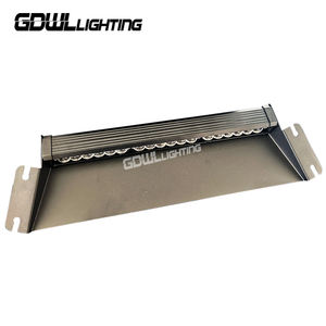 GDWLLIGHTING Nouveau WL-52028B-3 R10 Feu de signalisation stroboscopique LED pour tableau de bord de voiture/camion, 18 LED ambre, ventouses, 12V-24V, 14 clignotements - Product Image 4