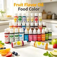 50g d'essence alimentaire comestible, huile aromatisée aux fruits, gel colorant, poudre de couleur, pigment pour chocolat, bonbons, gâteaux, ingrédients de boulangerie