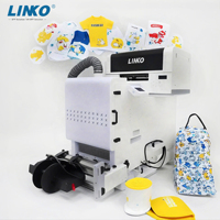 LINKO 30cm tout-en-un automatique double A3-XP600 pour imprimante à jet d'encre Epson Ecotank Pigment Shaker Machine d'impression pour chemises
