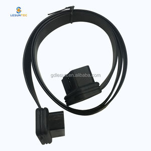 Lsun สายเคเบิลต่อขยายแบบเต็มรูปแบบ16ขา16คอร์ OBD2รถยนต์ยาว1ม. ออกแบบได้ตามต้องการ - Product Image 4