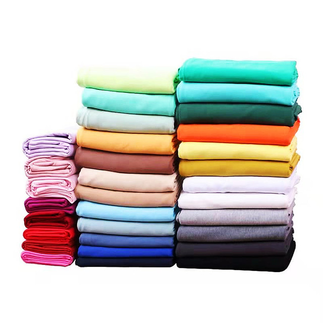 Hot Selling 65/35 TC Plain Ddye Fabric for Shirt and Uniform Polyester Cotton Blend Fabric