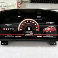 Écran LCD numérique intelligent sur mesure de 12,3 pouces pour tableau de bord de voiture, compteur de vitesse pour Honda Civic 8ème génération 2006-2012