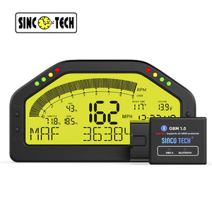 แผงหน้าปัดรถยนต์ดัดแปลง SINCO TECH OBD 1.0 บลูทูธ ดิจิตอลเกจ สำหรับการติดตั้งเพิ่มเติม - Product Image 2