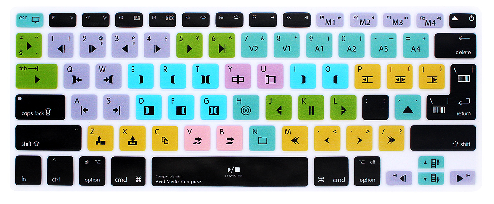 Compositeur de médias-multicolore