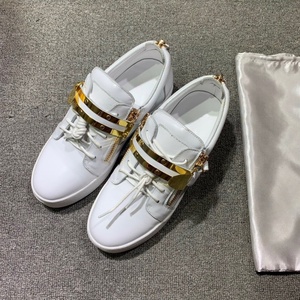 <span class=keywords><strong>Zapatillas</strong></span> <span class=keywords><strong>de</strong></span> Lujo <span class=keywords><strong>de</strong></span> Alta Calidad para Hombre, Zapatos Casuales <span class=keywords><strong>de</strong></span> Cuero Genuino para Mujer, Marca GZ, Zapatos Deportivos <span class=keywords><strong>de</strong></span> Tenis, Mocasines con Cierre, Tallas 35-48, 0737 - Product Image 2