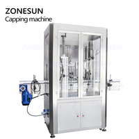 Zonesun Automatische Lineaire Glas Wijn Plastic Fles T Kurk Fles Cap Persmachine Jar Whisky Capper Corking Capping Machine