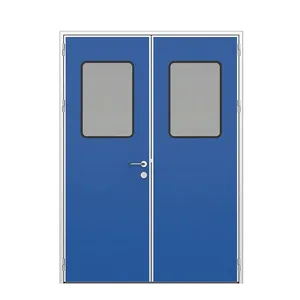 304 Stainless Steel Security Doors Clean Room Laboratory Hospital Interior Doors With Modern Design