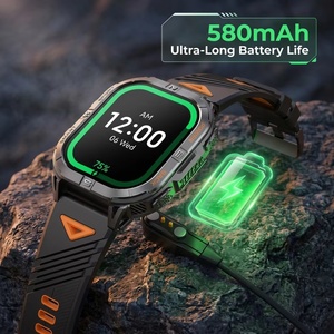 Smartwatch tattico K72 con display AMOLED, GPS a doppia banda, bussola, oltre 170 modalità sportive, smartwatch resistente per uomo - Product Image 3