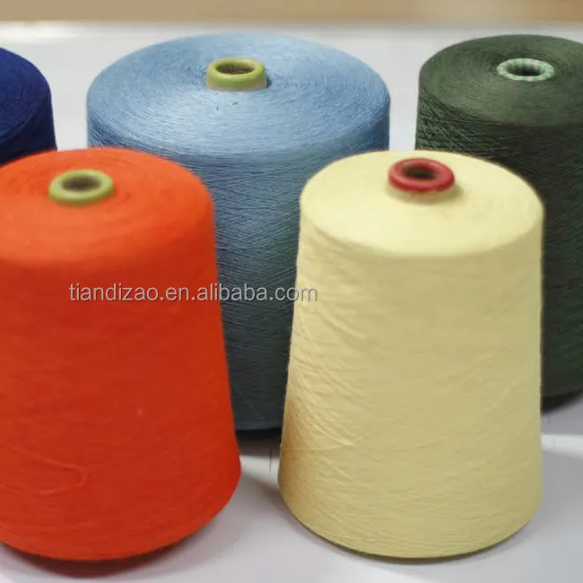 Manufacture of 100% Meta Aramid yarn/Para Aramid yarn/Blended yarn