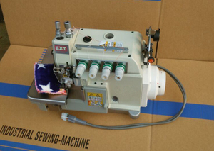 Máquina de Coser Overlock Industrial DSC-MJ-800, Programable, Manual, de Triple Aguja, de Alta Velocidad, con Motor Electrónico de Acero Inoxidable - Product Image 3