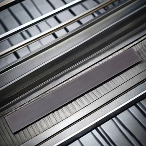 Foglio Magnetico Rettangolare in Ferrite Flessibile con Rivestimento in Gomma, Striscia Magnetica Industriale Morbida, Taglio Personalizzato, Lavorazione <span class=keywords><strong>Stronzio</strong></span> M-61 - Product Image 4