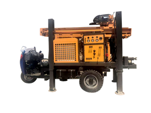 Zware, diesel-aangedreven ShiYue waterputboorinstallatie uit Shandong, max. <span class=keywords><strong>200m</strong></span> diepte, draagbaar en energiezuinig - Product Image 4