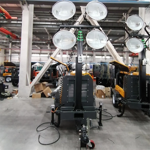 Générateur diesel 7M, tour d'<span class=keywords><strong>éclairage</strong></span> LED mobile, mât télescopique, étanche IP67, angle <span class=keywords><strong>de</strong></span> faisceau <span class=keywords><strong>de</strong></span> 360°, 4x400W, <span class=keywords><strong>éclairage</strong></span> extérieur portable - Product Image 4