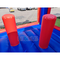 Château gonflable Spiderman commercial pour enfants, structure de saut gonflable en PVC pour location de fête en extérieur