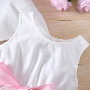 Completo per <span class=keywords><strong>Bambina</strong></span> da 1 a 7 Anni Nuovo Set con Giacca a Maniche Lunghe e Abito Floreale Stile Europeo e Americano - Product Image 5