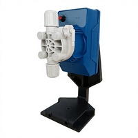 15L/H 5Bar Magnetventil-Membran-Dosierpumpe PVDF IP65 Optional 4-20mA Impulsdosierung für Industrielle Wasseraufbereitung OEM