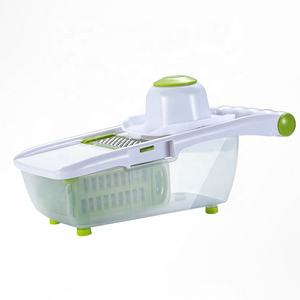 Râpe à Julienne Outils de cuisine <span class=keywords><strong>Trancheuse</strong></span> manuelle Coupe-légumes multifonction en acier inoxydable - Product Image 6