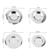 Passoire de cuisine pliable en acier inoxydable écologique avec poignée en plastique, compatible lave-vaisselle, filtre à eau pour évier