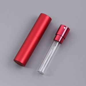 ขวดสเปรย์พลาสติกเปล่าแบบพิมพ์ลายอลูมิเนียมใหม่ความจุ5มล./10มล. พร้อมปั๊ม spreayer MOQ 100ชิ้น - Product Image 5