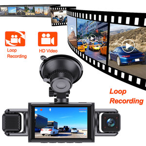 4-Kanal WLAN-<span class=keywords><strong>Dashcam</strong></span> Autokamera Black Box Fahrrekorder FHD 1080P Vorne Links Rechts Hinten Nachtsicht Schleifenaufnahme - Product Image 4