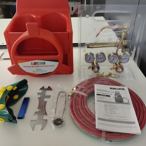 Kit de soldadura portátil LITELD de latón con manómetros y manguera para unión de metales - Product Image 3